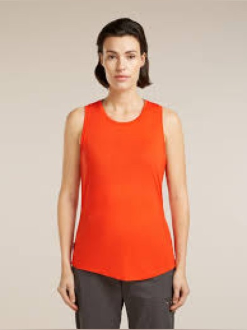 Icebreaker Women's 125 Cool-Lite™ Merino Blend Sphere Tank Orange Medium